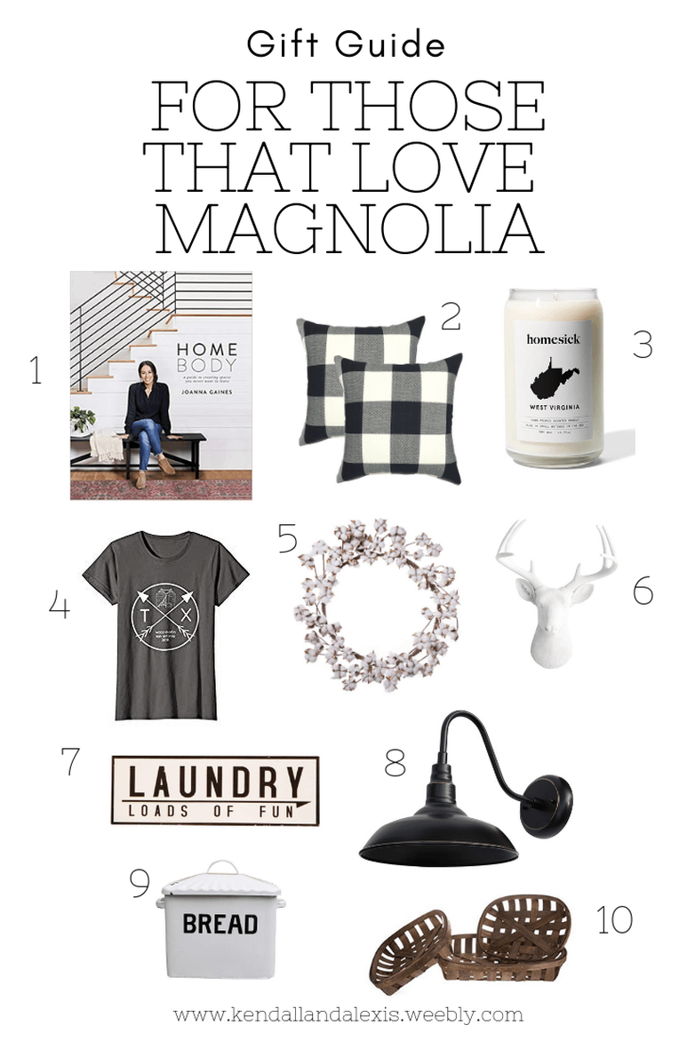Gift Guide: For Those That Love Magnolia- www.kendallandalexis.weebly.com