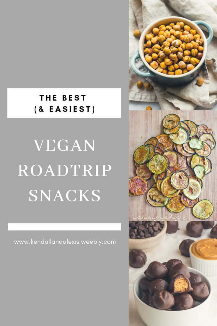 The Best and Easiest Vegan Road Trip Snacks// kendallandalexis
