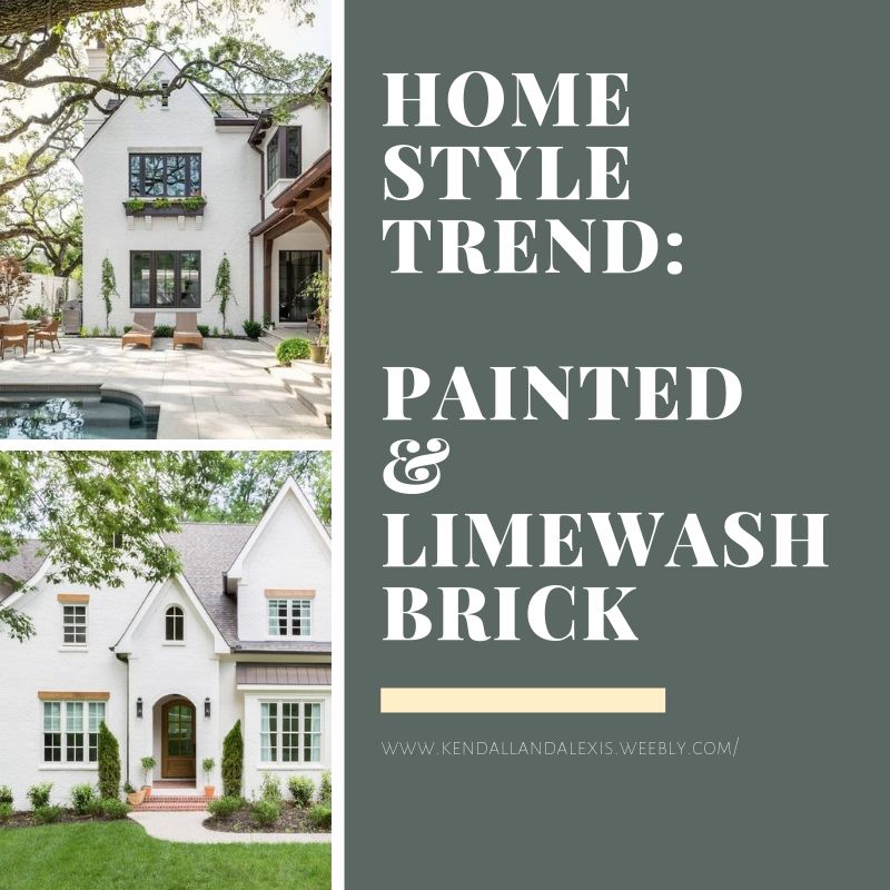 Home Style Trend: Painted and Limewash Brick